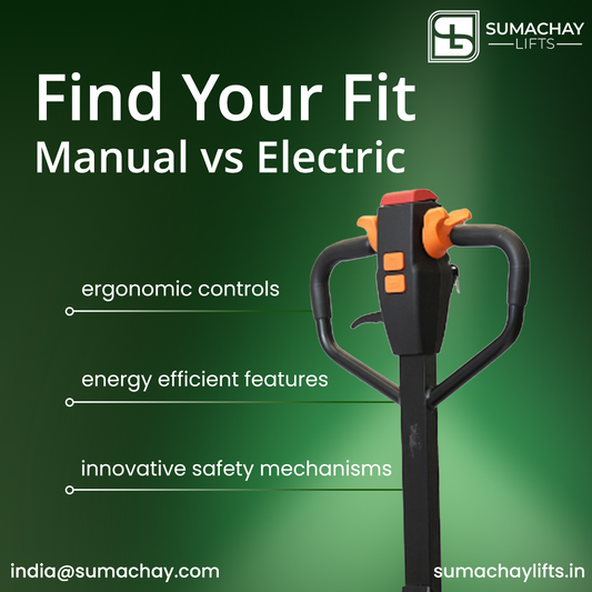 Comparing Electric Pallet Trucks vs. Manual Pallet Jacks: Which is Better?