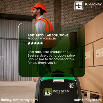 Top Reviews from Warehouse Teams Across India: How Sumachay Lifts Supports Operations