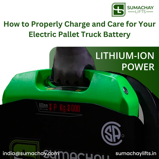 How to Properly Charge and Care for Your Electric Pallet Truck Battery