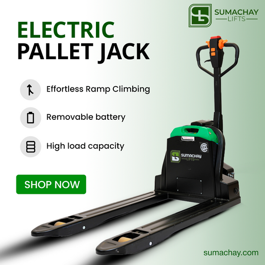 The Uses and Types of Electric Pallet Jacks and How They Help in Warehouses