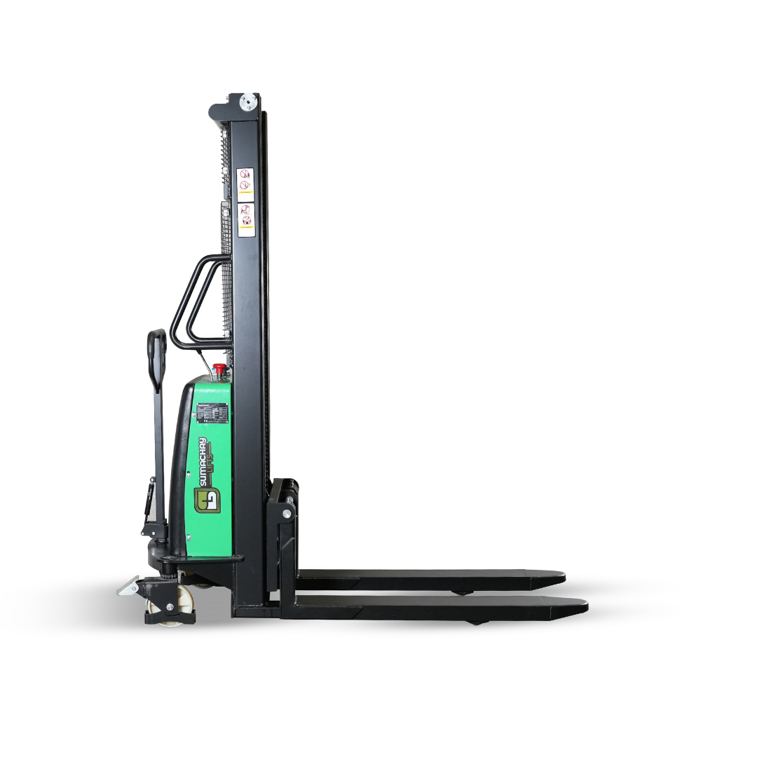 SSE20 Semi-Electric Pallet Stacker – Versatile Lifting for Indian Warehouses